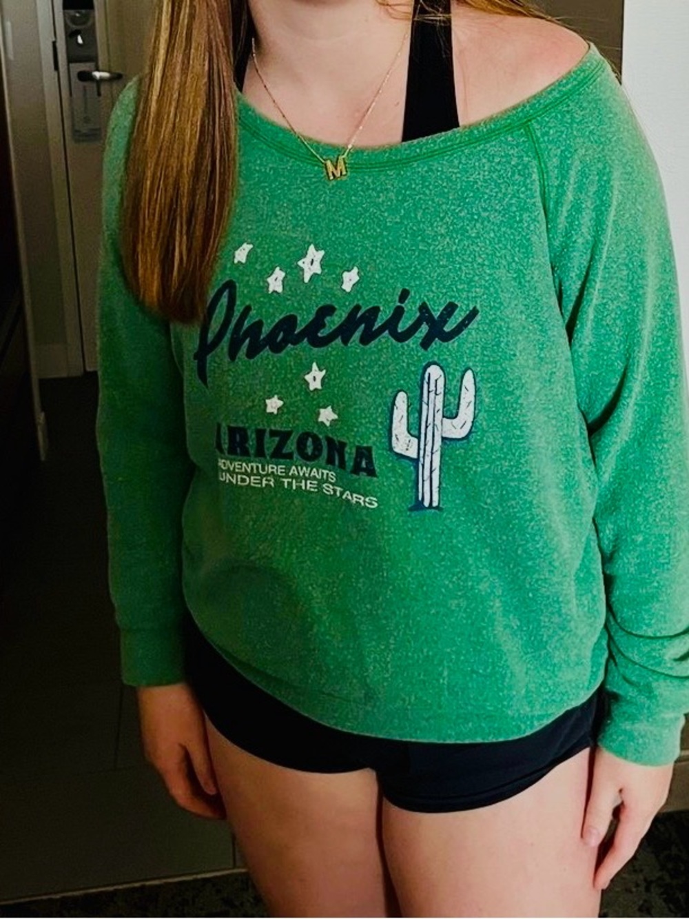 Reserve 84 Boutique Phoenix Arizona Off-Shoulder Sweatshirt